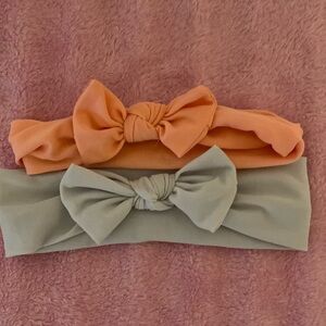 Set of two baby head bands